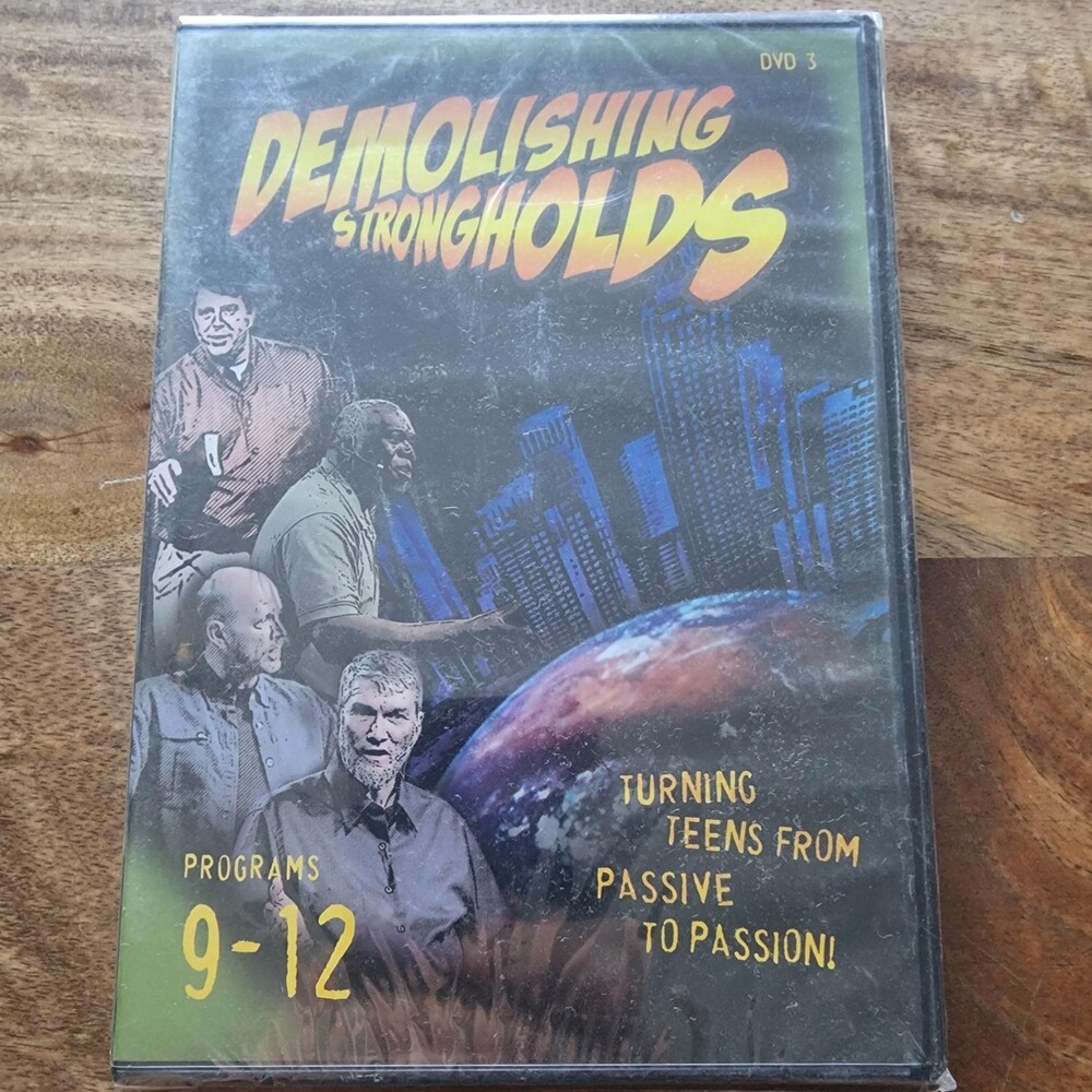 Demolishing Strongholds DVD 3 Programs 9-12 Ken Ham Teen Christian New Sealed